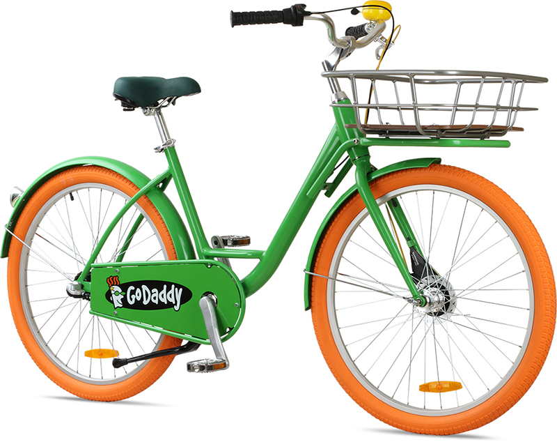 Corporate bike share for GoDaddy.